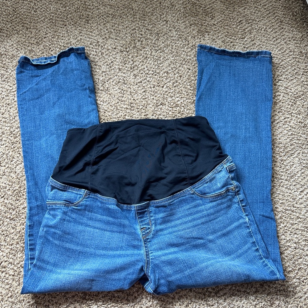 Blue Maternity Jeans